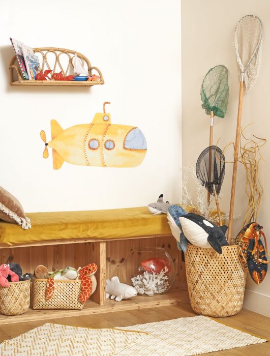 Sticker Submarino Amarelo - This Little Room