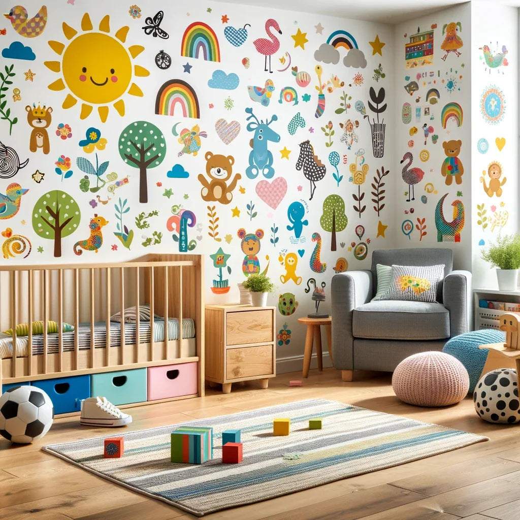 Stickers de Parede: 4 Dicas Infalíveis para Decorar Quartos com Estilo - This Little Room