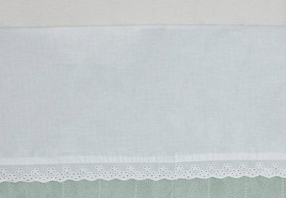 Lençol Berço 120x150 «Lace Ivory» - This Little Room