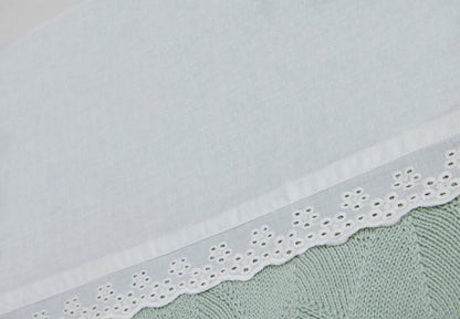 Lençol Berço 120x150 «Lace Ivory» - This Little Room