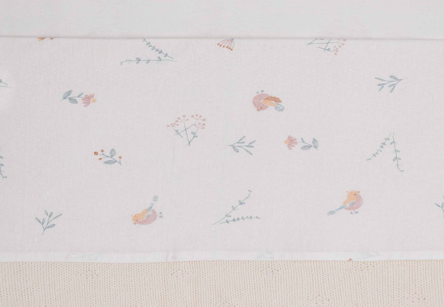 Lençol Berço 120x150 «Lovely Birds» - This Little Room