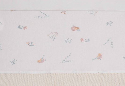 Lençol Berço 120x150 «Lovely Birds» - This Little Room