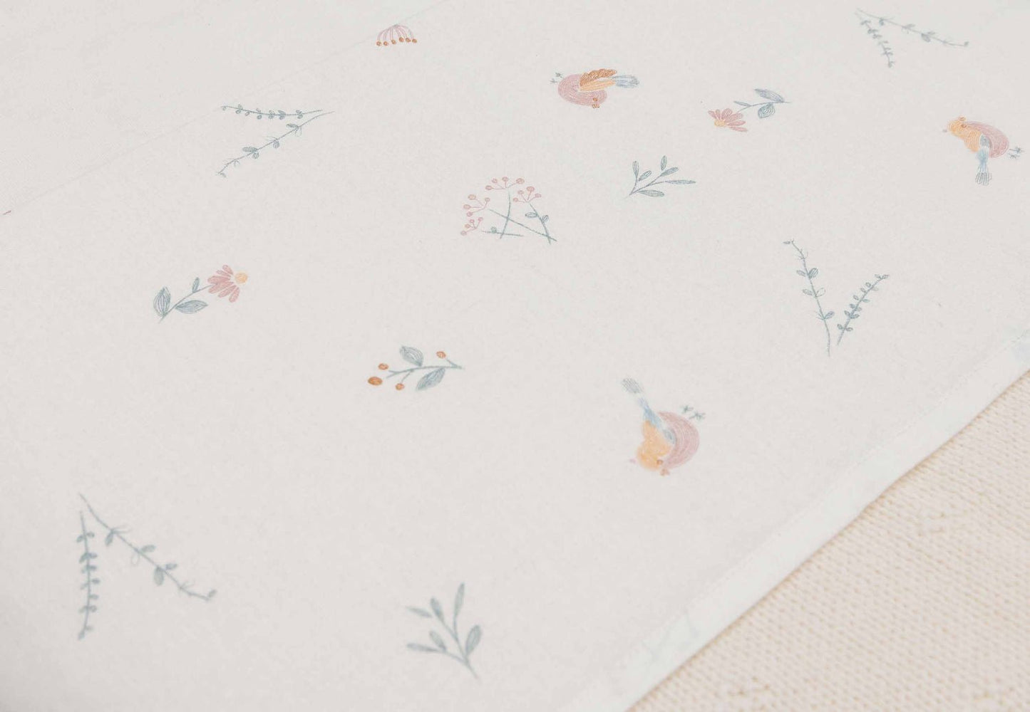 Lençol Berço 120x150 «Lovely Birds» - This Little Room