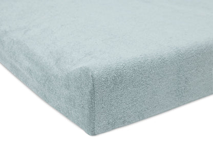Capa para colchão Muda Fraldas Terry 50x70cm pack de 2 Verde Mar/ Caramelo - This Little Room