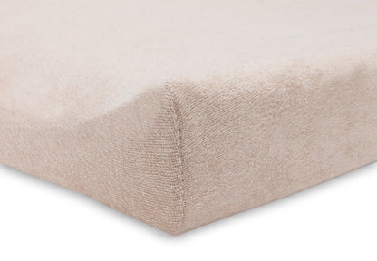 Capa para colchão Muda Fraldas Terry 50x70cm pack de 2 Rosa Pastel /Caramelo - This Little Room