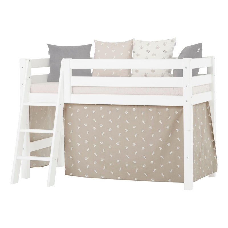 Pets Cortina de cama em Silver Cloud - This Little Room