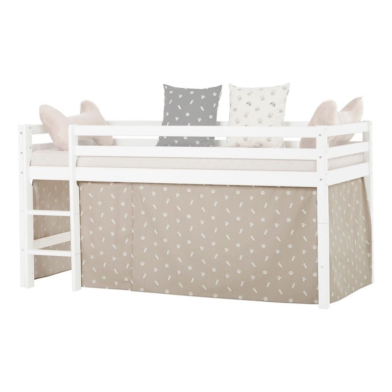 Pets Cortina de cama em Silver Cloud - This Little Room