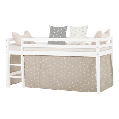Pets Cortina de cama em Silver Cloud - This Little Room
