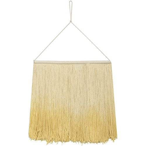 Decoração de Parede Degradê com franjas