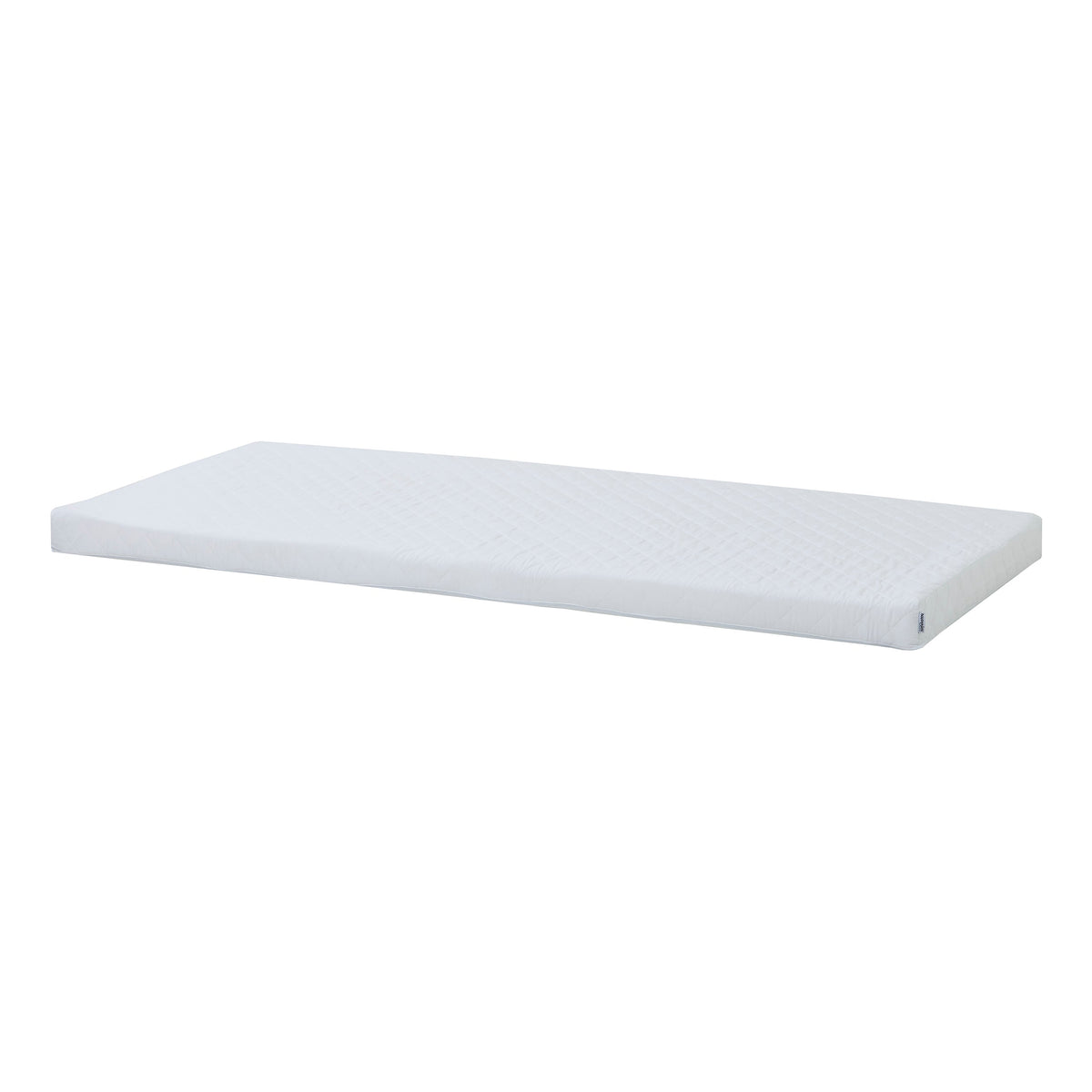 Colchão de espuma 90 x 200 cm com capa branca