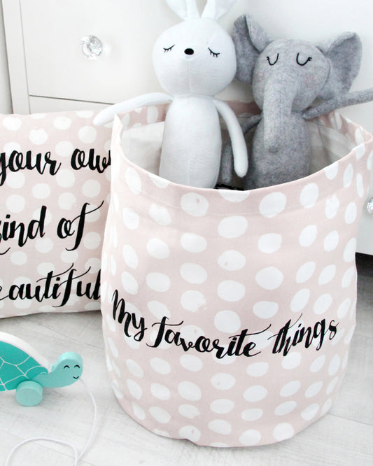 Cesto de Arrumação: My Favourite Things