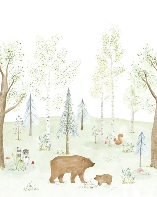 A Floresta Encantada com Urso - This Little Room