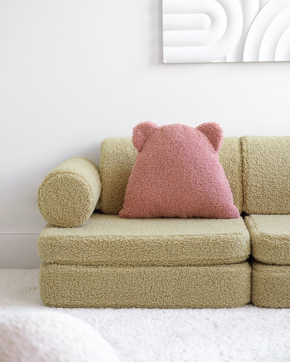 Almofada Urso Goiaba - This Little Room