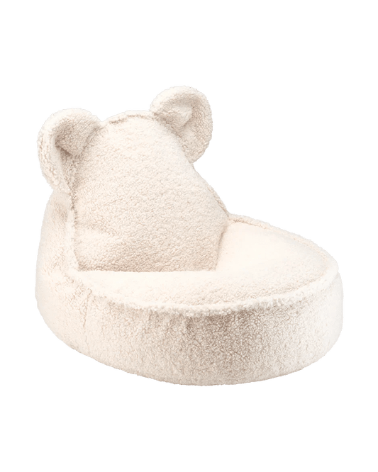 Wigiwama Puff Urso Branco Creme - This Little Room