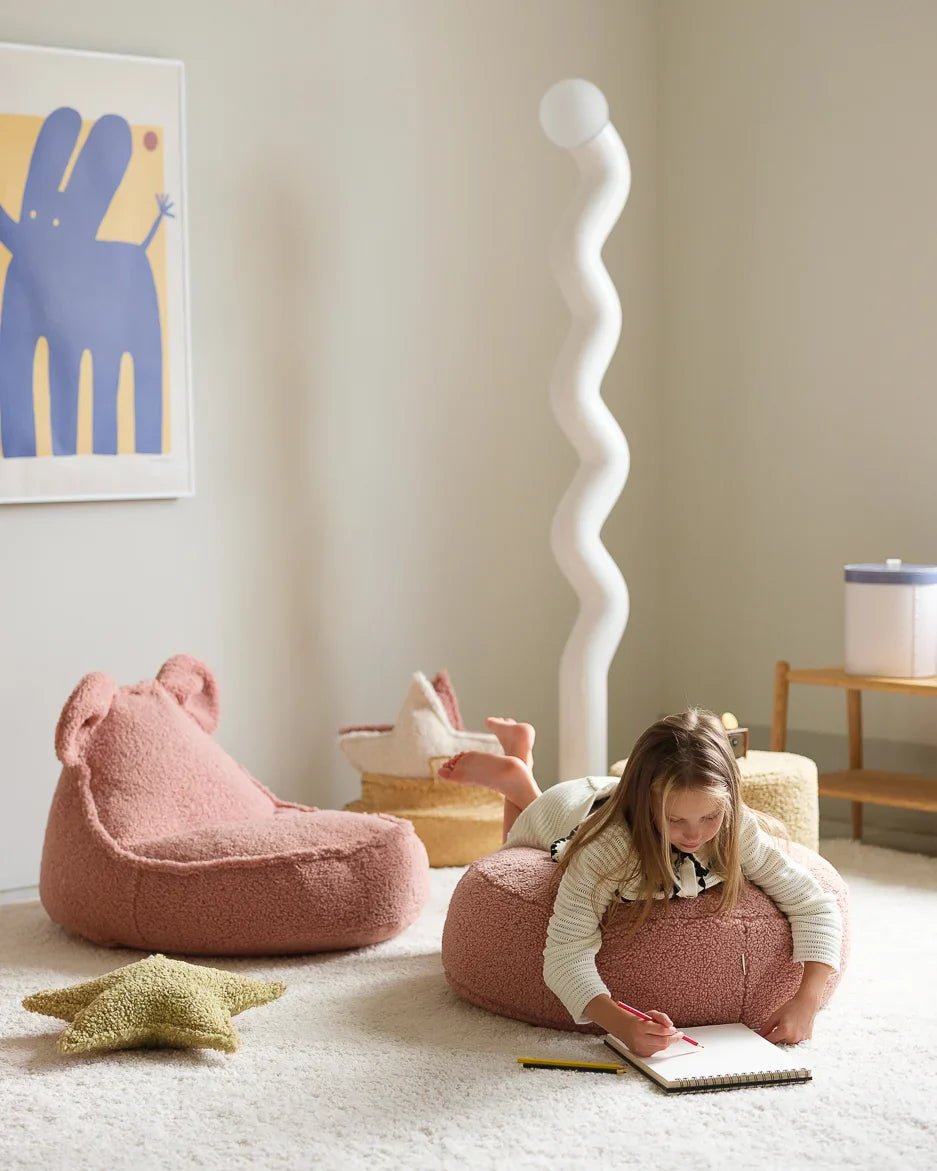 Wigiwama Puff Urso de Goiaba - This Little Room