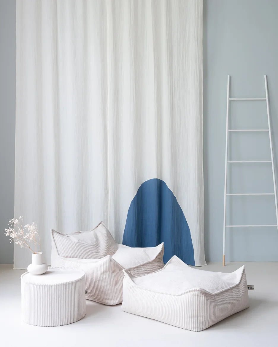 Wigiwama Otomano Quadrado Marshmallow - This Little Room