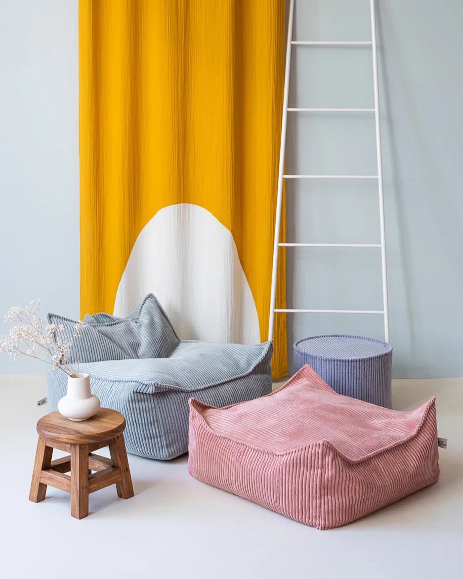 Wigiwama Pufe Quadrado Mousse Rosa - This Little Room