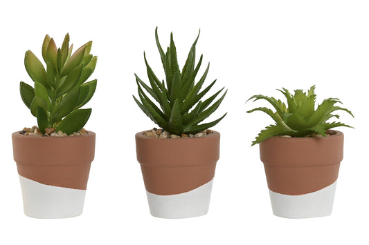 Planta Artificial em Vaso de Cimento 13 cm