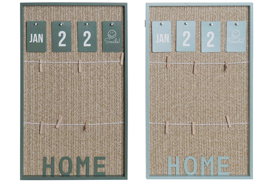 Quadro de Fotografias com Calendário 30x50