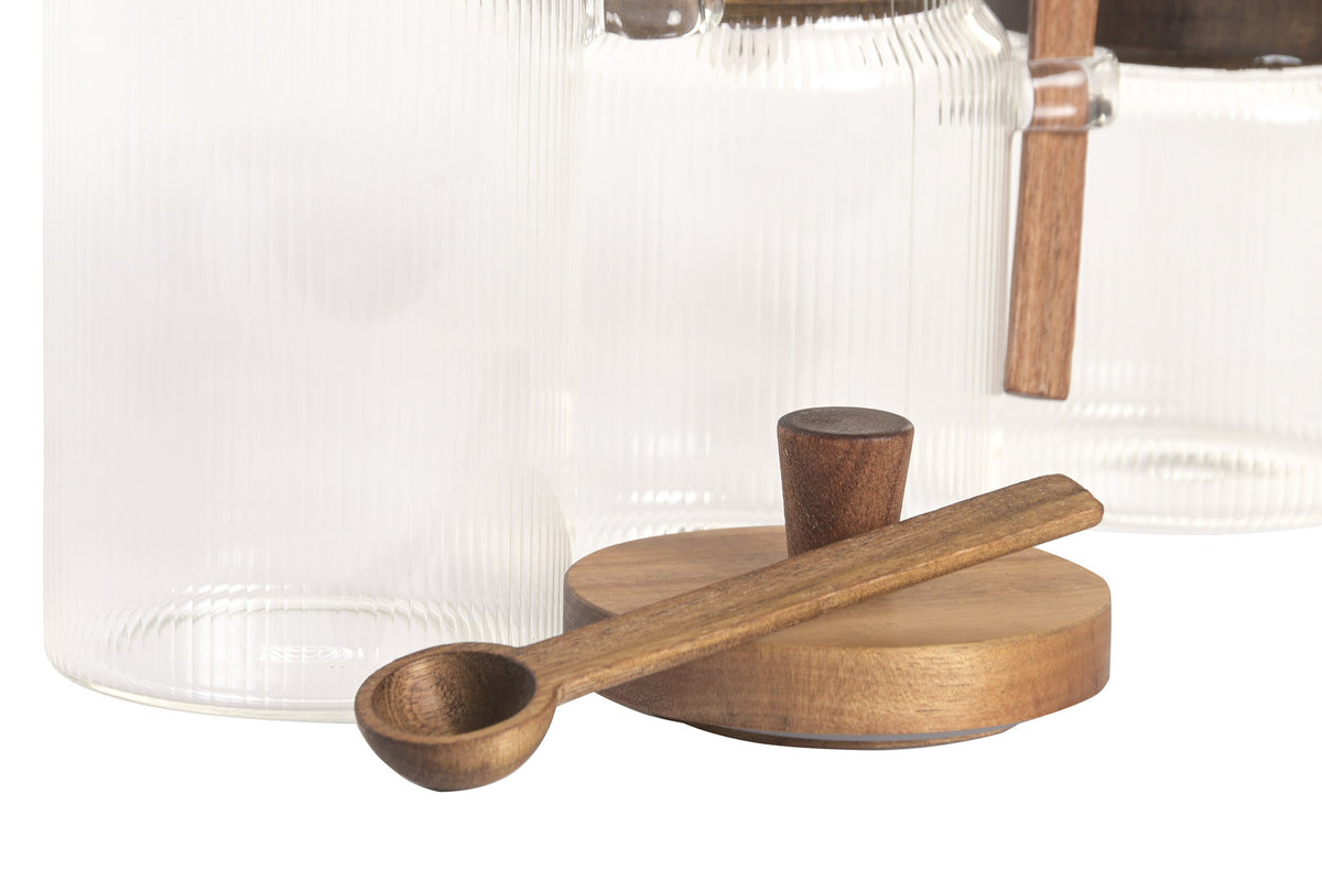 Conjunto de 3 Jarras em Vidro Borossilicato 700 ml