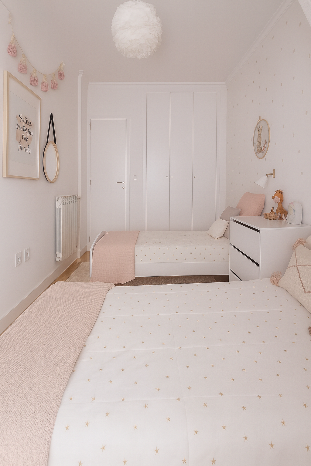 Quarto Sonhos cor-de-rosa
