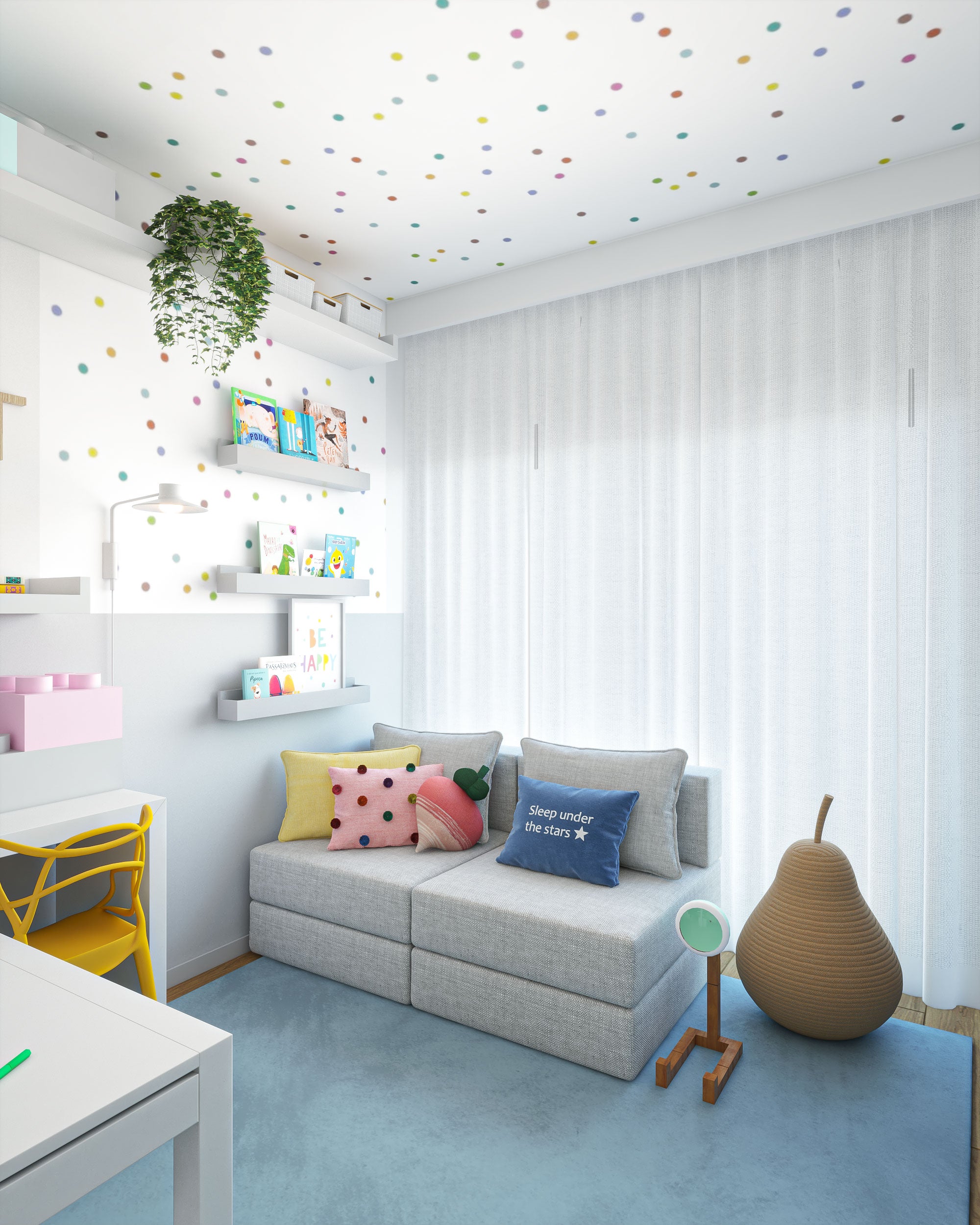 Quarto de Brincar Confetti