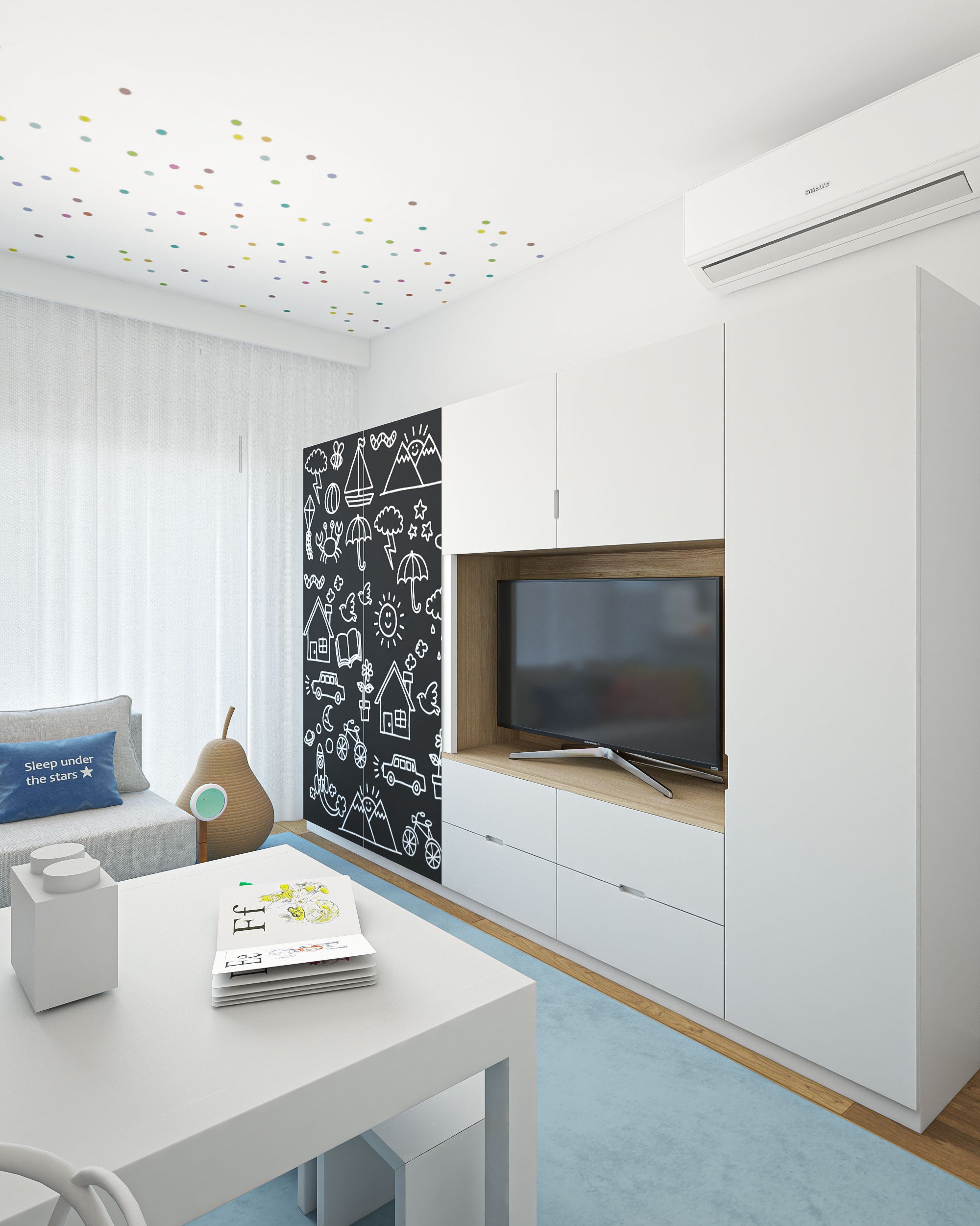 Quarto de Brincar Confetti