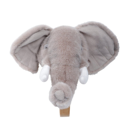 Cabide De Parede Cabeça Pequena De Elefante Em Caixa - This Little Room