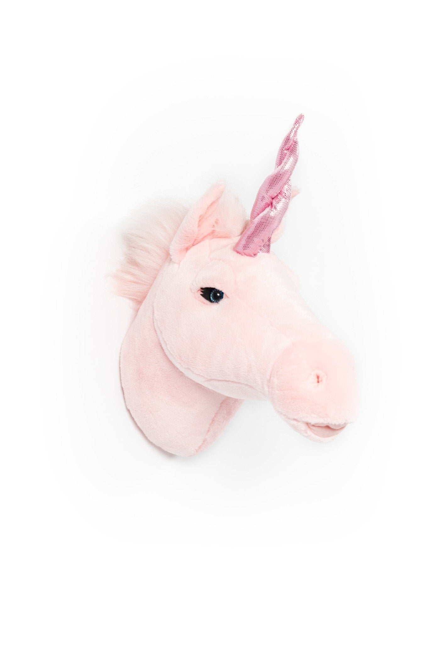 Cabeça De Peluche Unicórnio Rosa Julia - This Little Room
