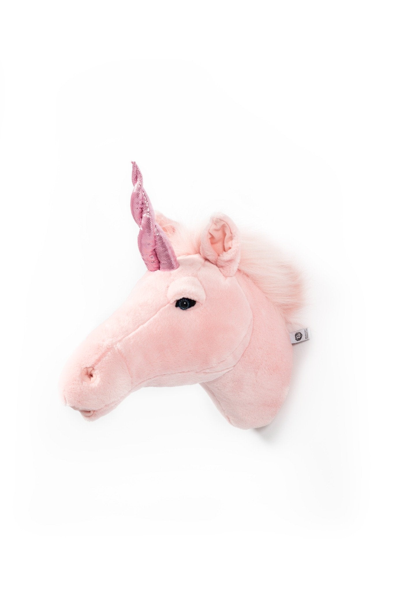 Cabeça De Peluche Unicórnio Rosa Julia - This Little Room