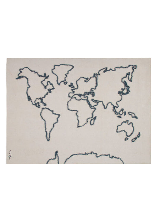 Mapa Mundo de Parede: Natural