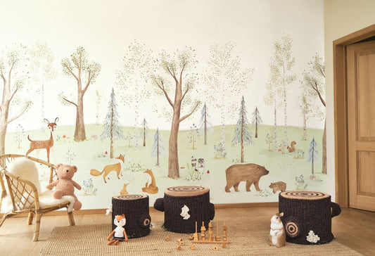 A Floresta Encantada com Urso - This Little Room
