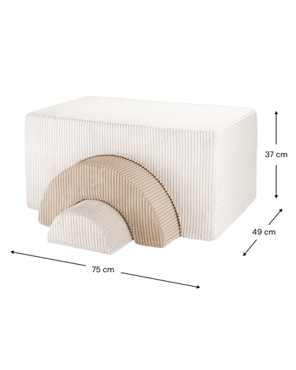 Wigiwama Conjunto de Brincar Arco - íris Marshmallow - This Little Room