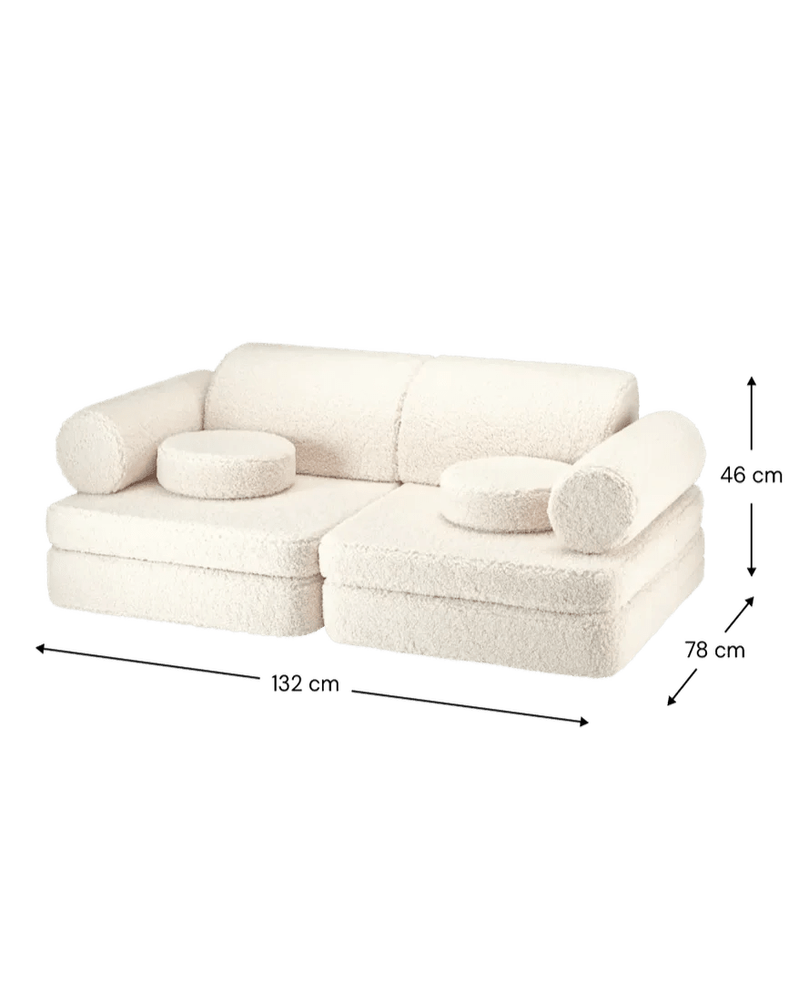 Wigiwama Sofá Creme Branco - This Little Room